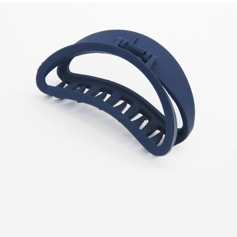 Acrylic frosted hair gripping clip paw hair clip