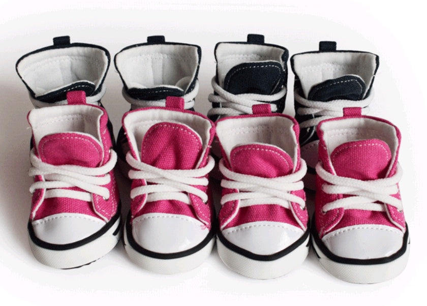 Pet Denim Canvas Shoes | Waterproof & Non-Slip Dog Shoes | Breathable & Comfortable