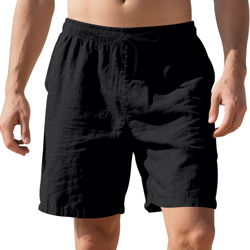 Linen Thin Beach Casual Summer Men's Shorts