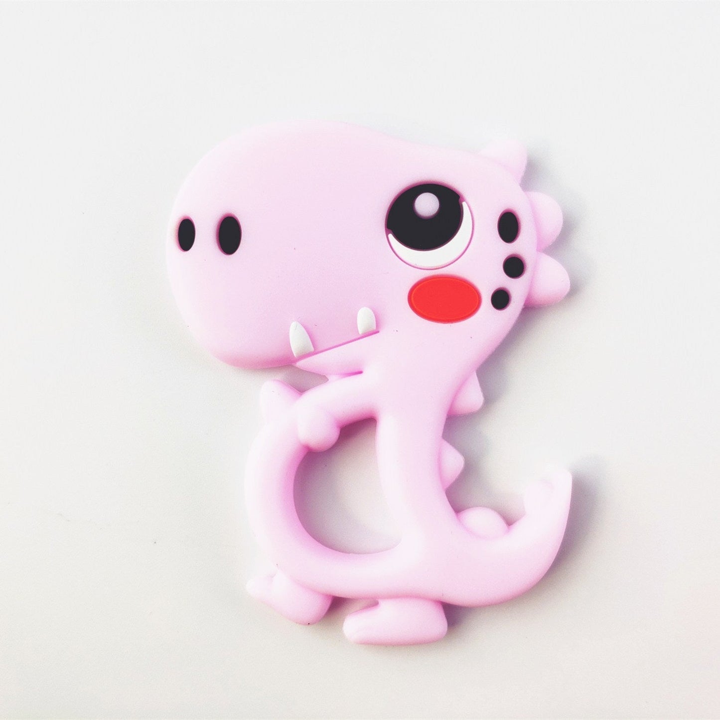 1pc Animal Series Teether Silicone Pendant Accessories Unicorn Raccoon Flamingos Teether