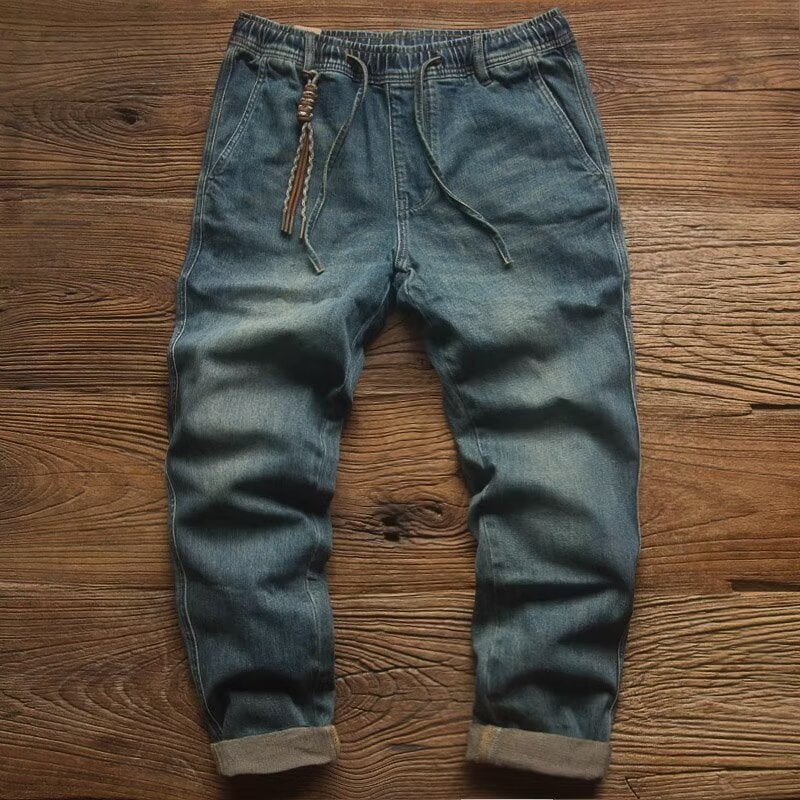 Autumn American Heavy Fashion Jeans Men