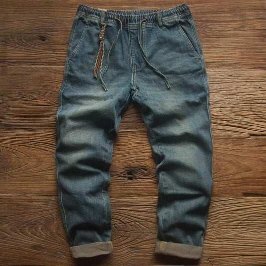 Autumn American Heavy Fashion Jeans Men