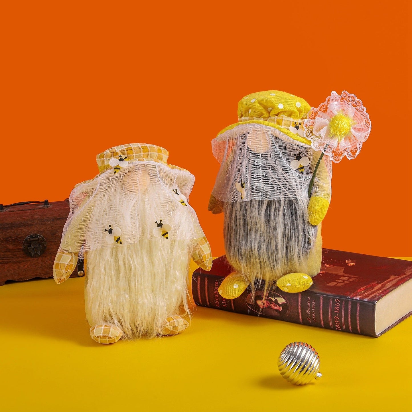 Home Decor Bee Faceless Doll Ornament