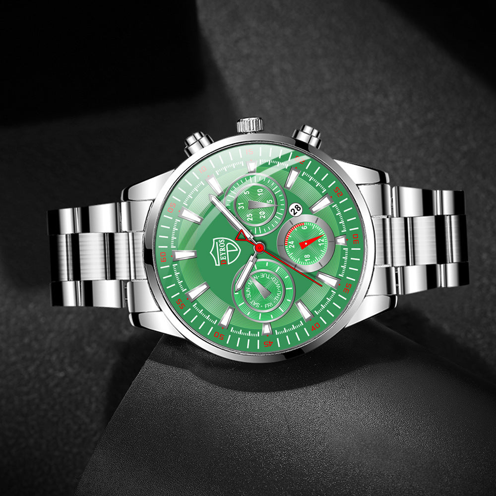 Fashion Men's Watch Fashion Luminous Calendar Watch Business Sports