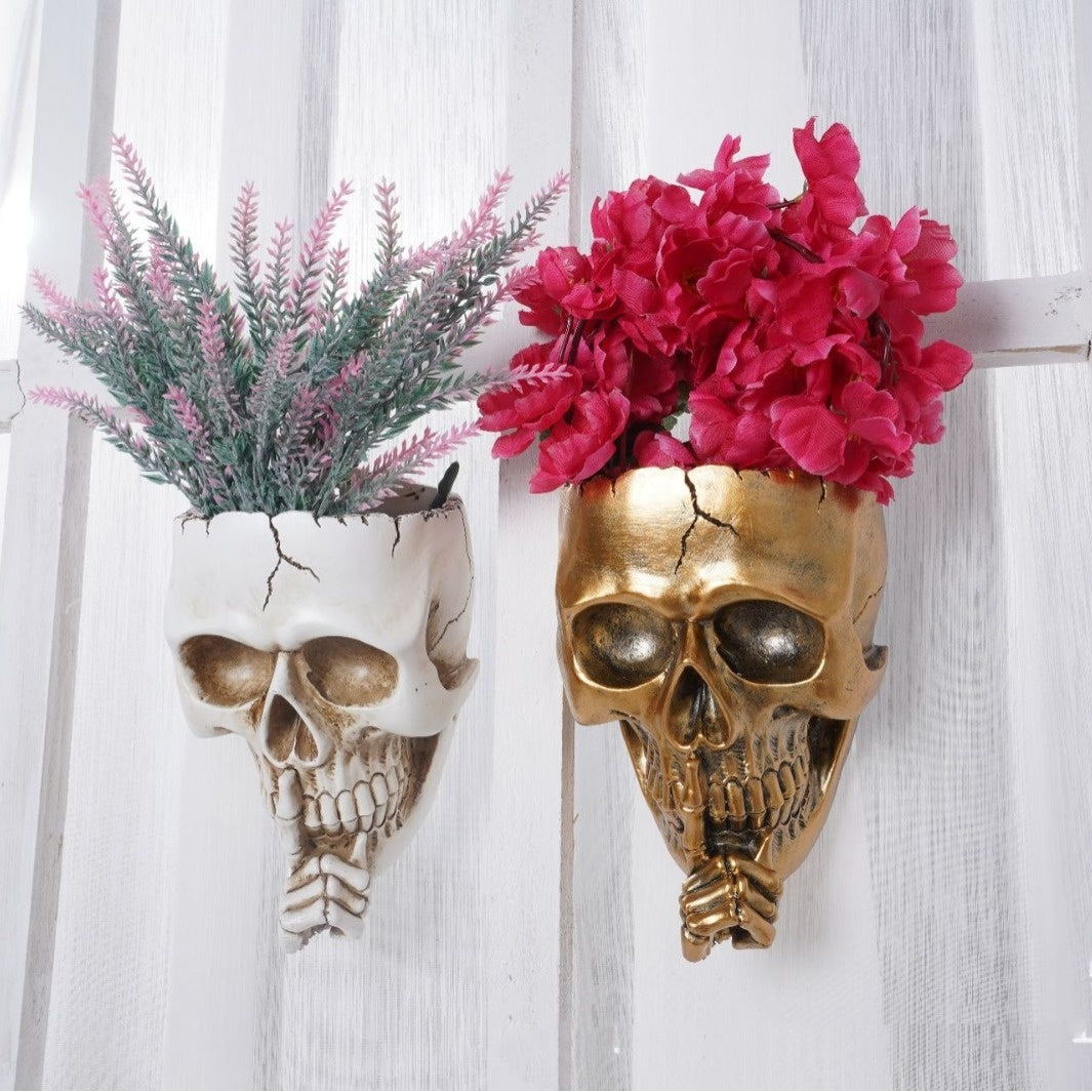 Gardening Creative Doll Resin Decorations Succulent Flower Pot