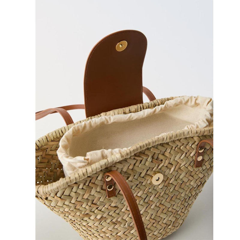 Fashion Personality All-matching Rattan Weave Bag