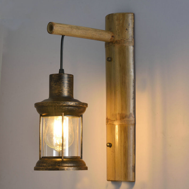 Retro Horse Lantern Wall Lamp Tea House Inn Homestay Decoration