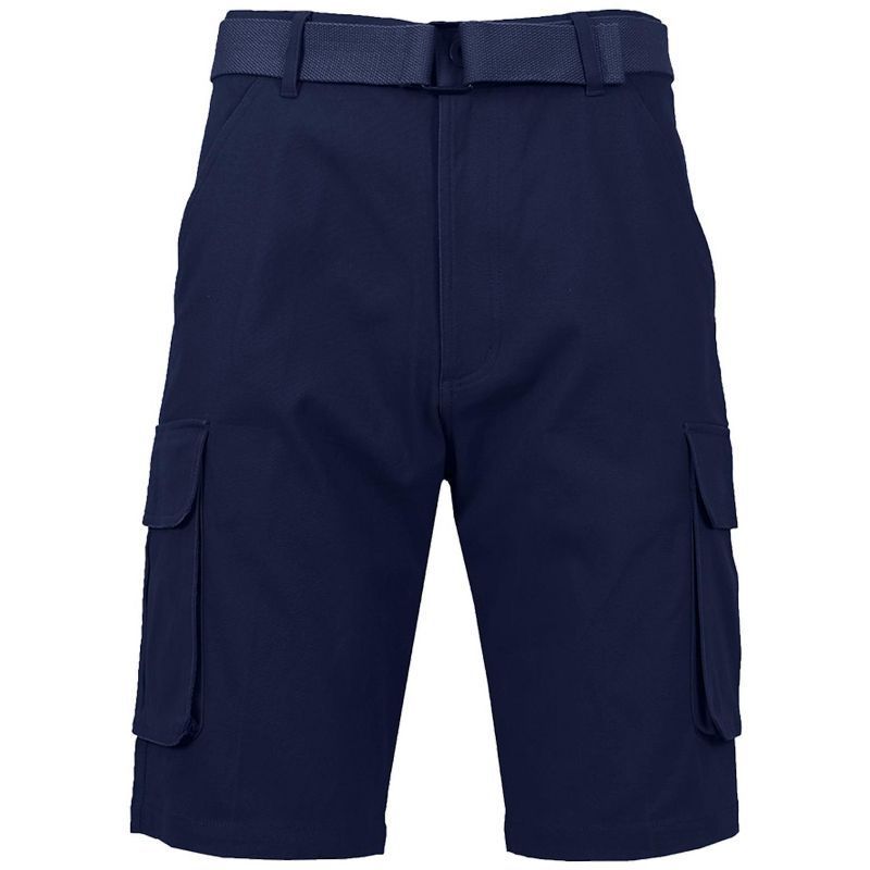 Breathable Stretch Cargo Shorts With Belt Quick-drying