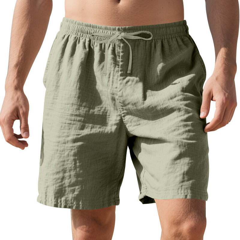 Linen Thin Beach Casual Summer Men's Shorts