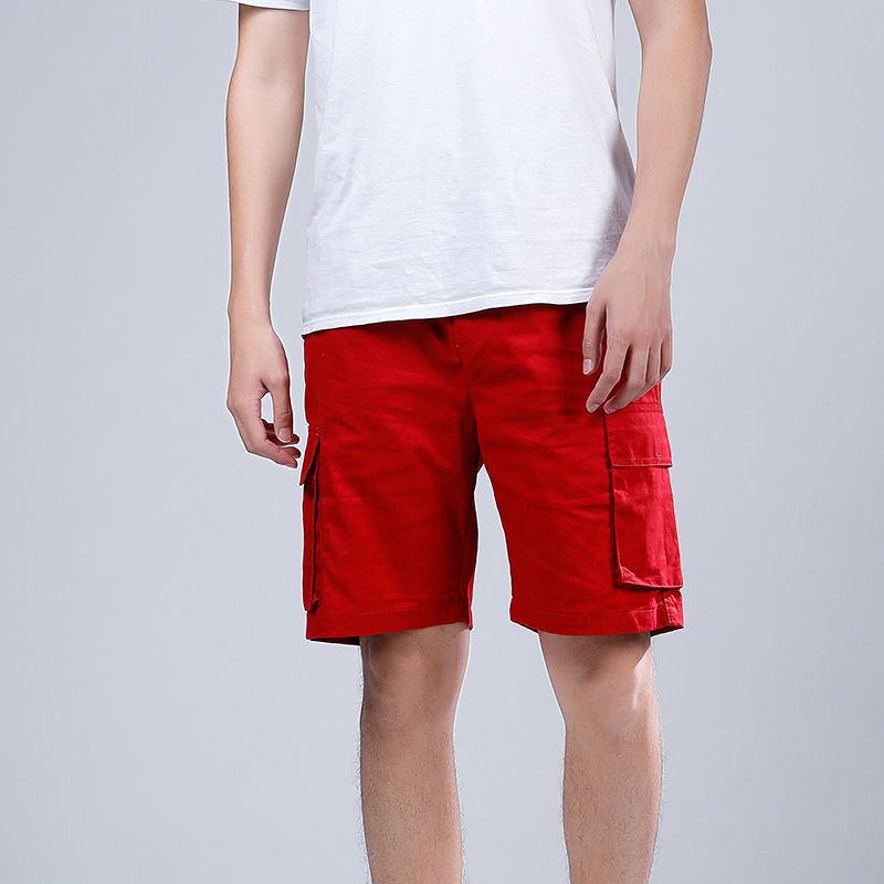 Men's Cotton Shorts Five Points Multi-pocket Trousers