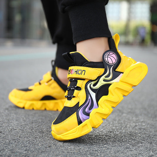 Leather Boys' Sports Shoes Casual Running Shoes