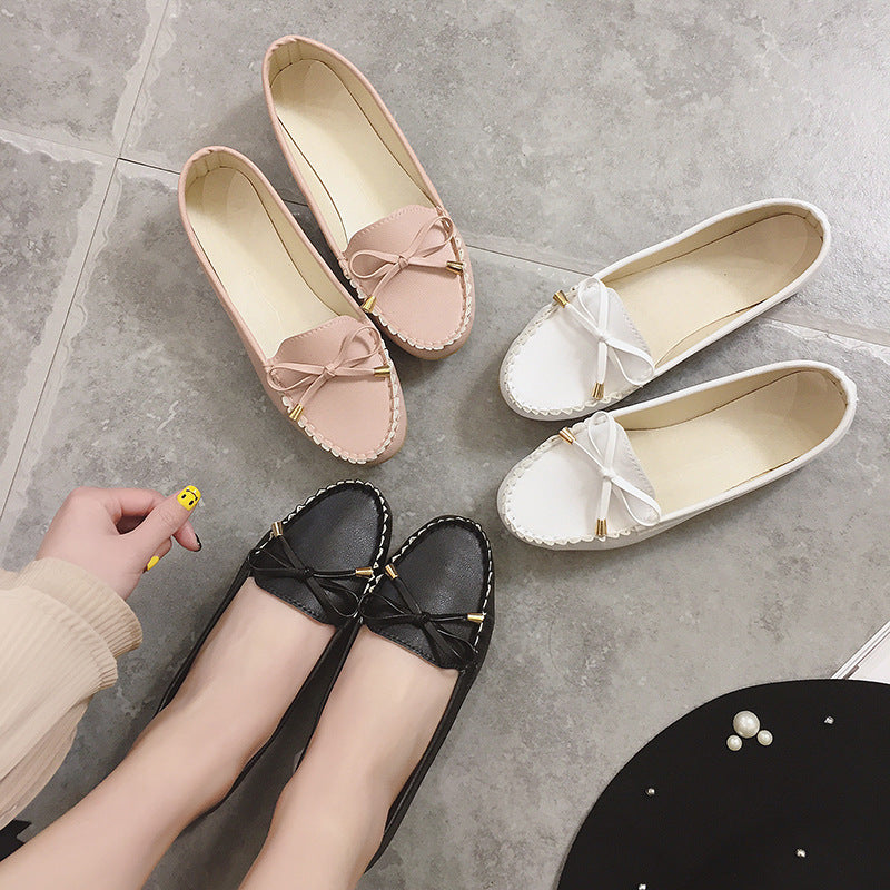 Fashionable Doudou flat nurse single shoe