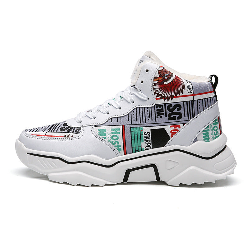 Sports casual men's shoes Korean board shoes