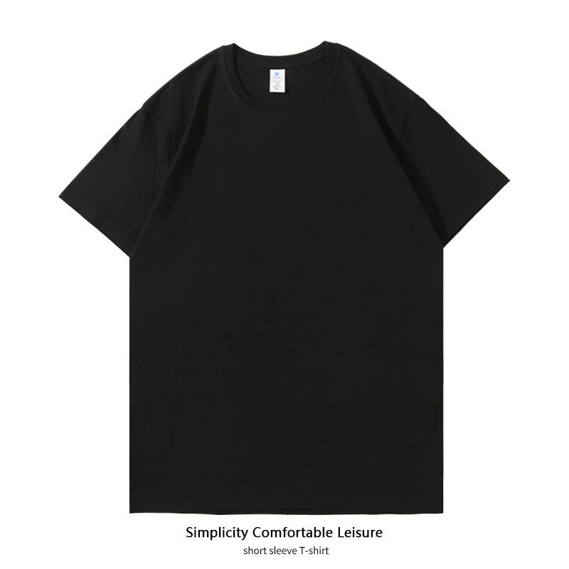 Pure Cotton Short-sleeve T-shirt Summer Men's Basic Style Short-sleeved Loose Top
