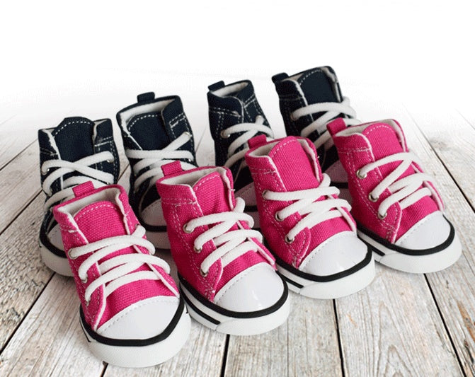 Pet Denim Canvas Shoes | Waterproof & Non-Slip Dog Shoes | Breathable & Comfortable