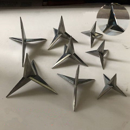 Piercing triangle nail