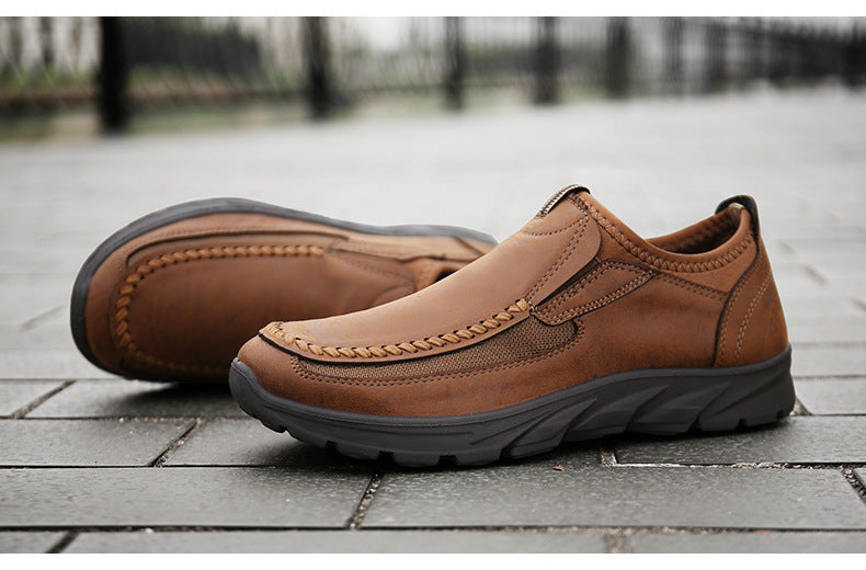 New round toe men's casual shoes