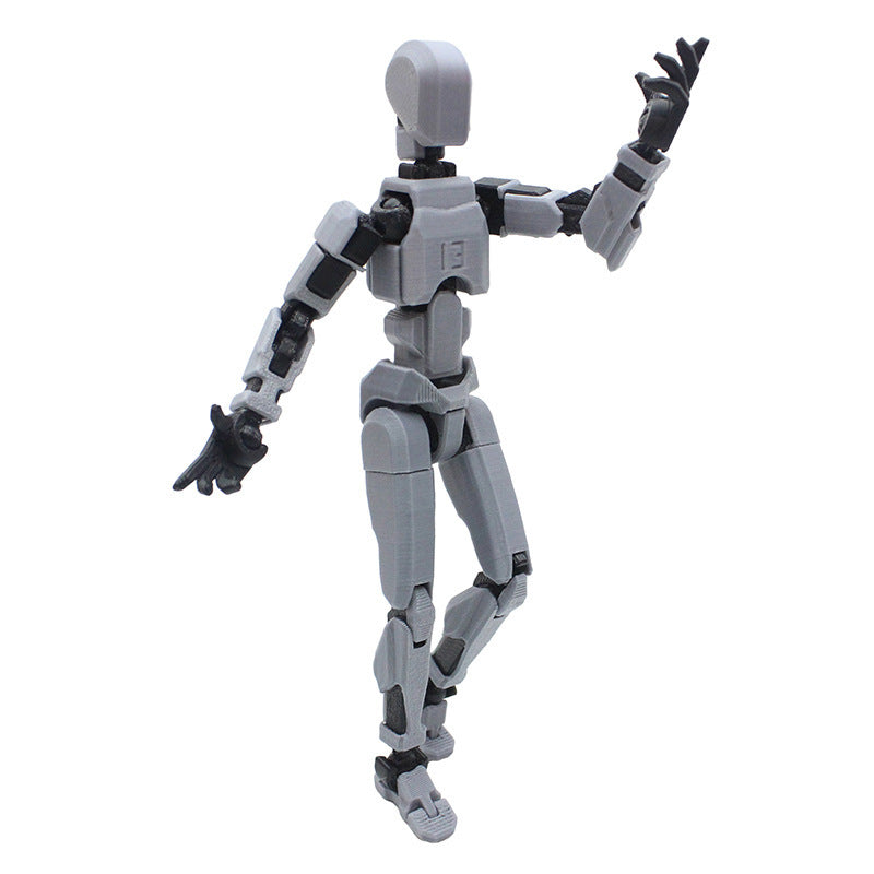 3D Printing More Than Movable Joint Doll Lucky 13 Full Body Movable Robot