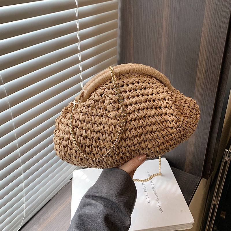 Beach Vacation Leisure Straw Bag Women