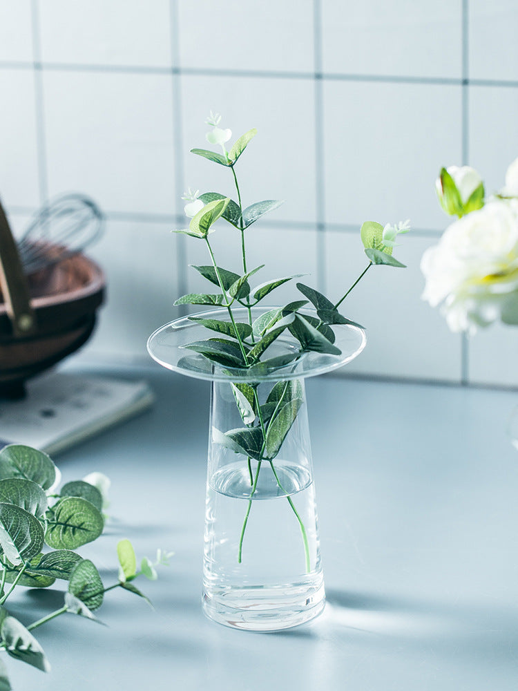 Transparent Modern Minimalist Flower Arrangement