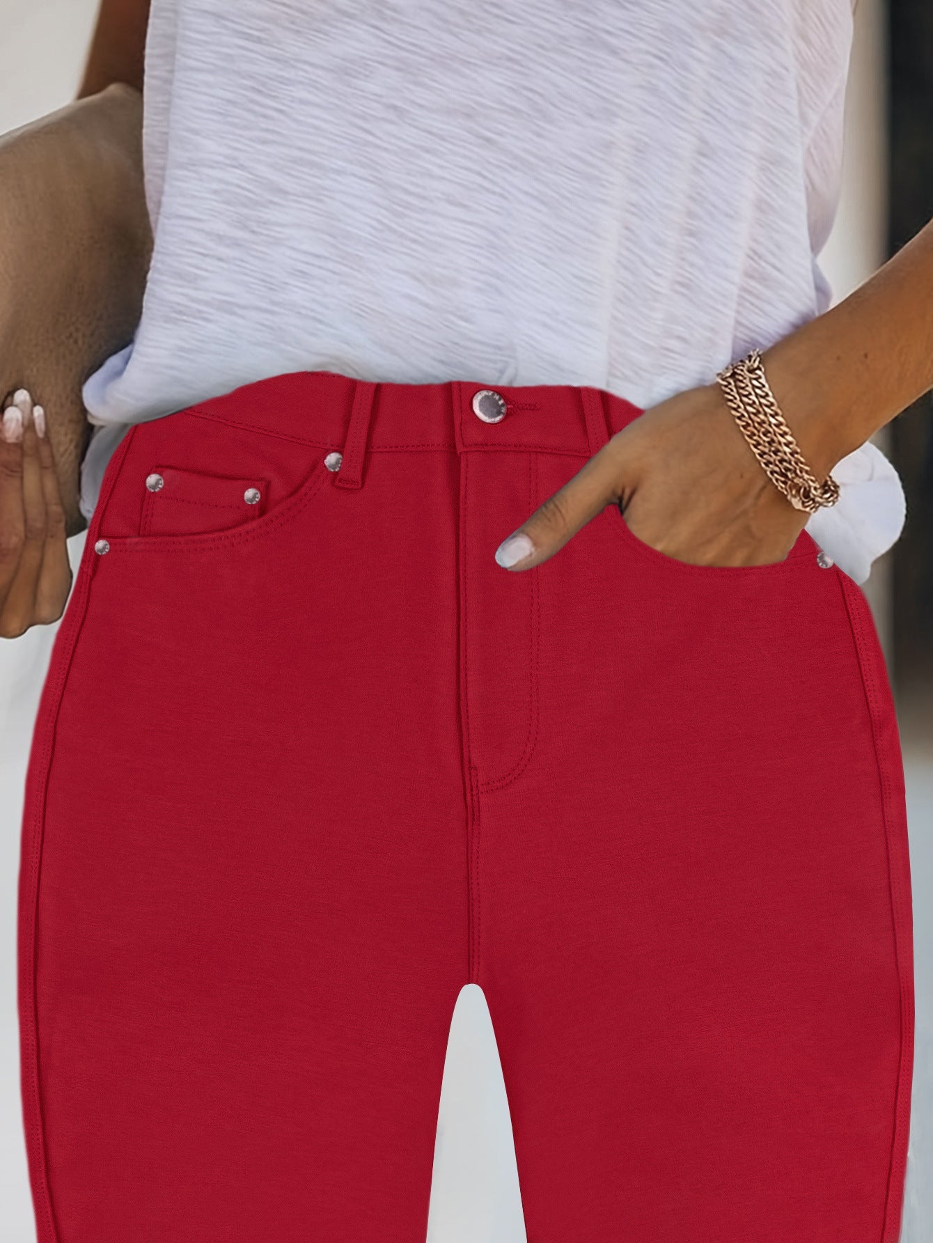 Women's High Waist Stretch Jeans