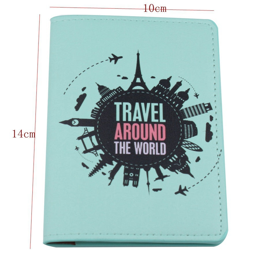 Digital Printing Multi-function Color Passport Bag