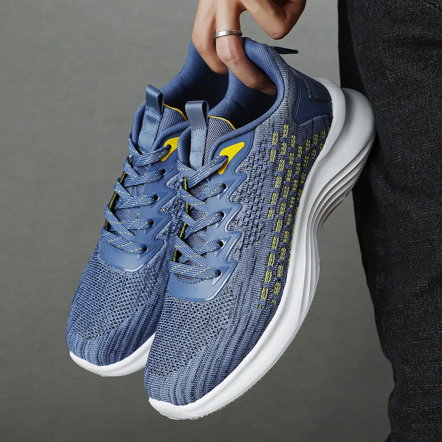 Women's Shoes Flyknit Running Shoes Plus Size