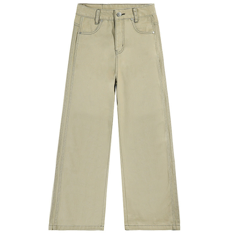 Fashion Women's Loose Straight Long Pants