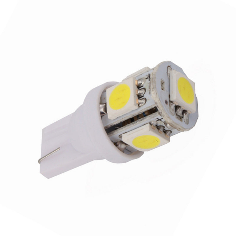 Automobile LED Lamp T10 5050 5SMD Car Wide Light 5050 Chip Car Lamp Instrument Lamp 7 Color