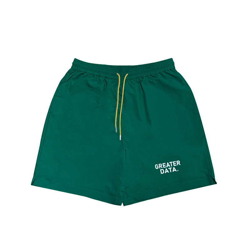 Simple Casual Loose Cropped Pants For Men