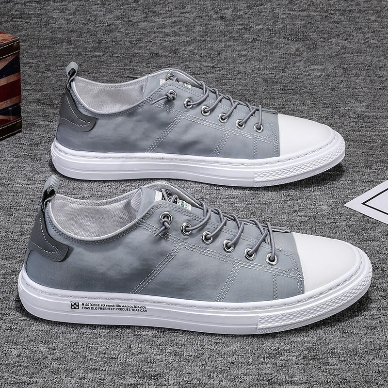 Men's flat casual canvas shoes