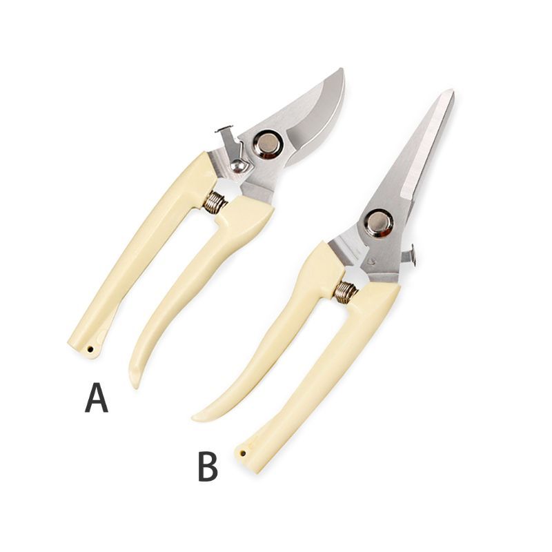 Stainless Steel Fruit Tree Gardening Pruning Branches Garden Labor-saving Flower Pruning Shears Household Strong Shears