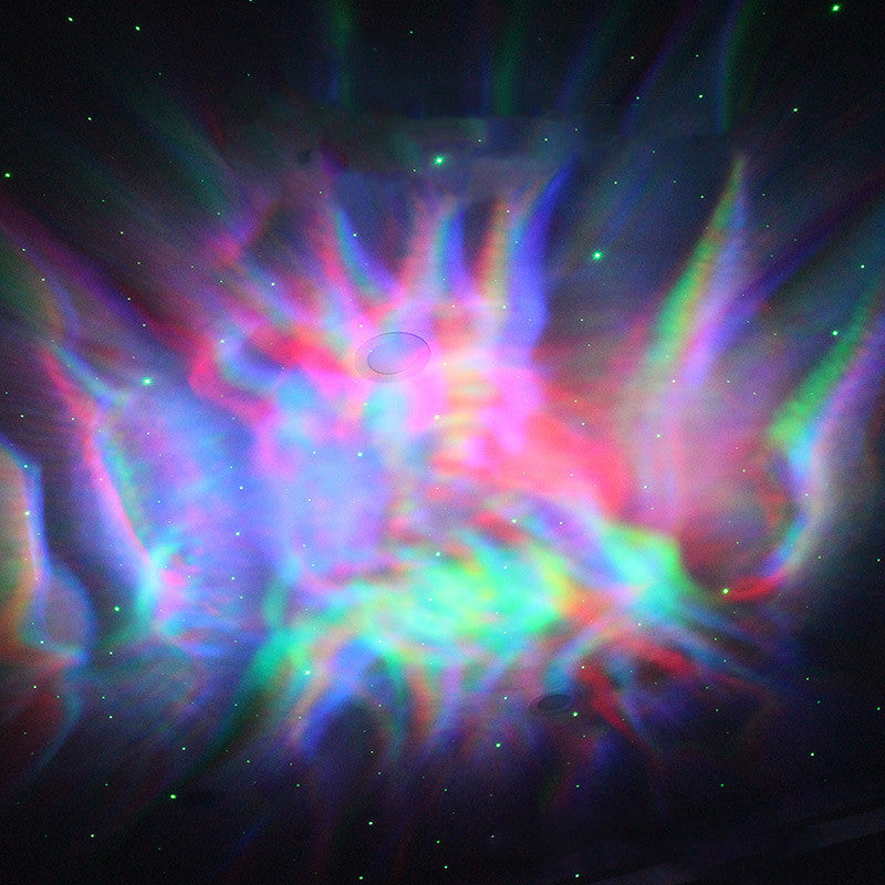 Remote Control Led Rotating Star Projection Lamp