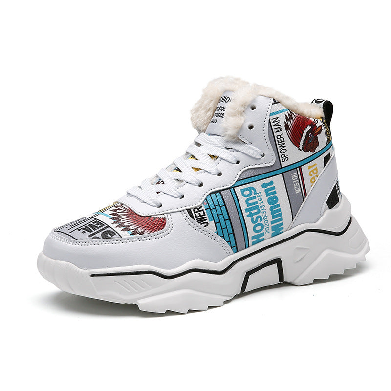 Sports casual men's shoes Korean board shoes