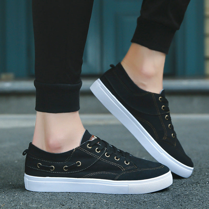 Breathable casual lazy canvas shoes