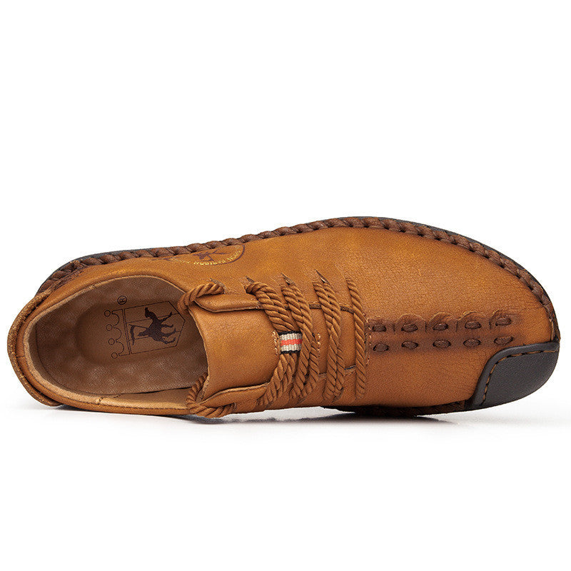 First layer cowhide casual shoes