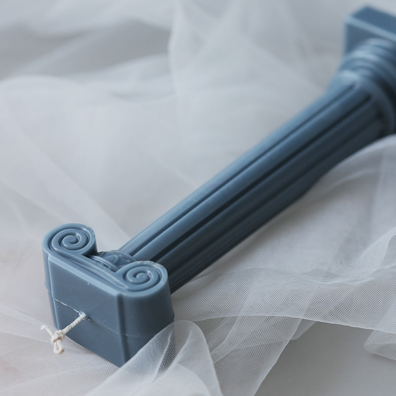 Transparent acrylic candle mould