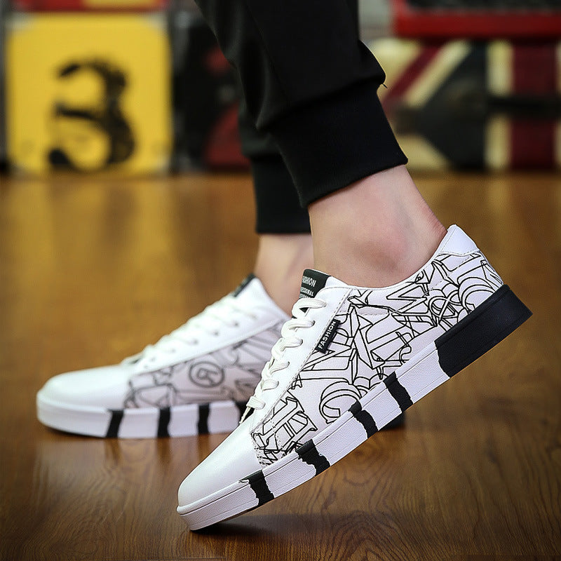 Casual trend canvas shoes fashion sports shoes