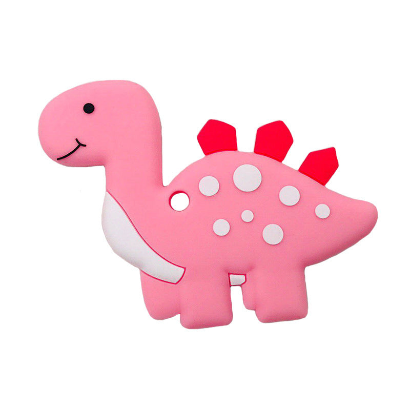 1pc Animal Series Teether Silicone Pendant Accessories Unicorn Raccoon Flamingos Teether