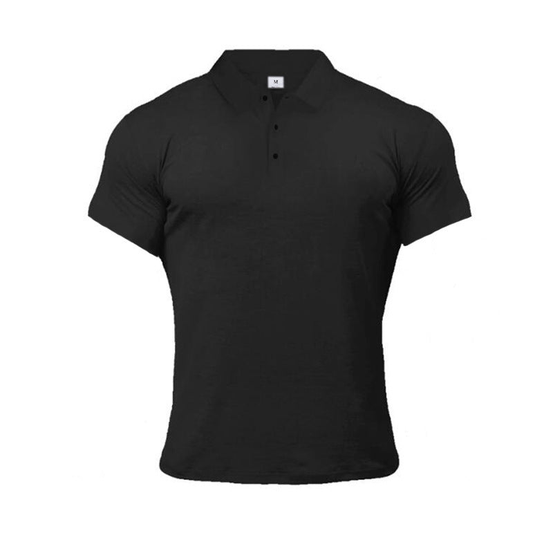 European And American Muscle Men's Summer Sports Short Sleeve