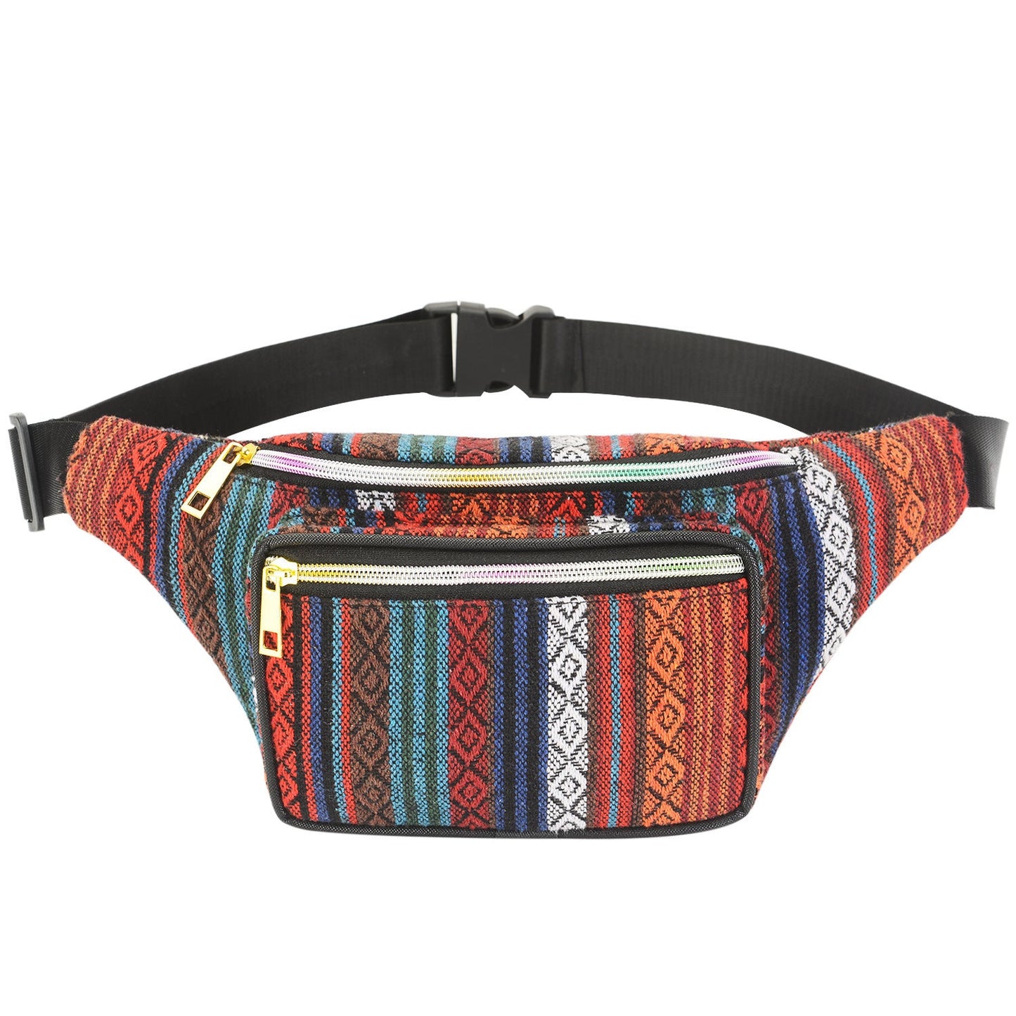 Women's Cosmetic Bag Sports National Style Waist Bag Bohemian Women's Bag
