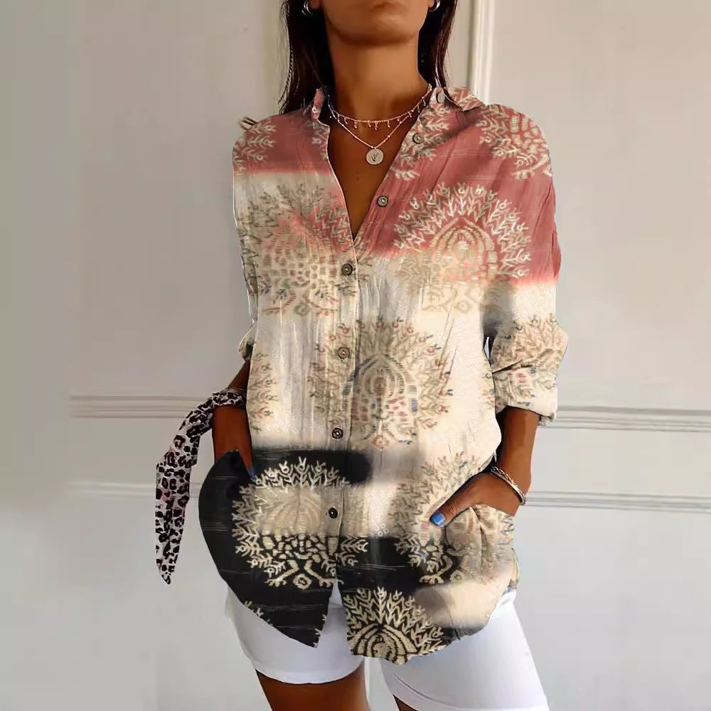 Summer European And American Half Sleeve Shirt Printed 3D Shirt
