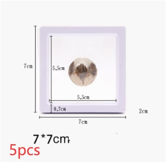 Suspended Case 3D Floating Display Frame Holder Box Case Wth Stand