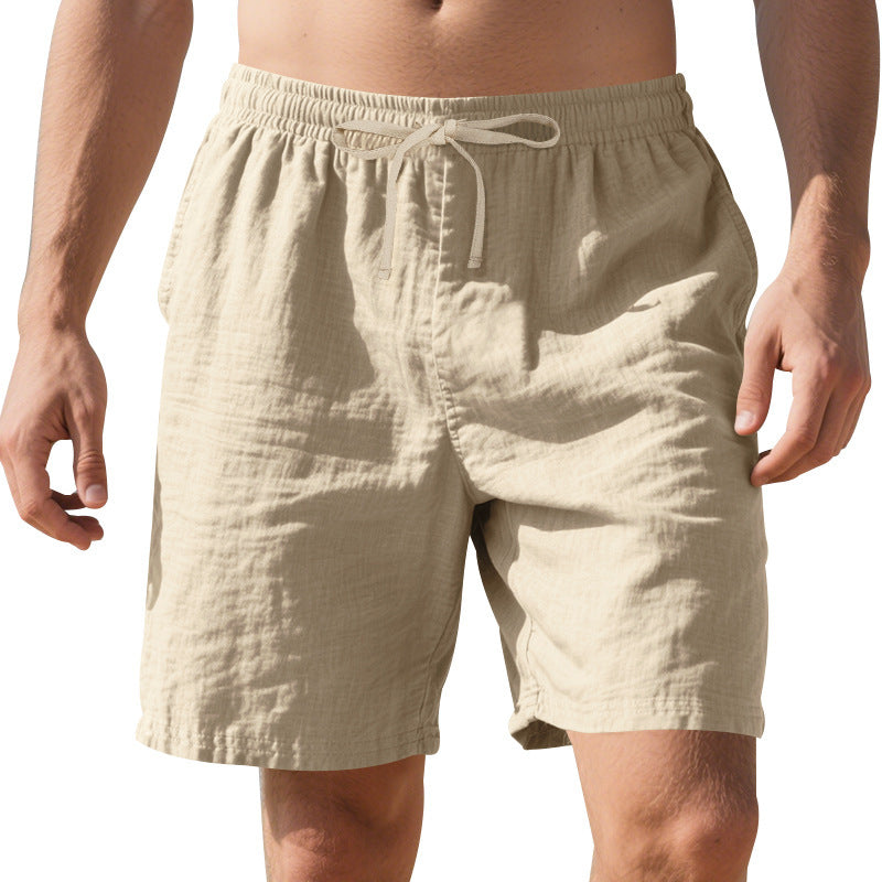 Linen Thin Beach Casual Summer Men's Shorts