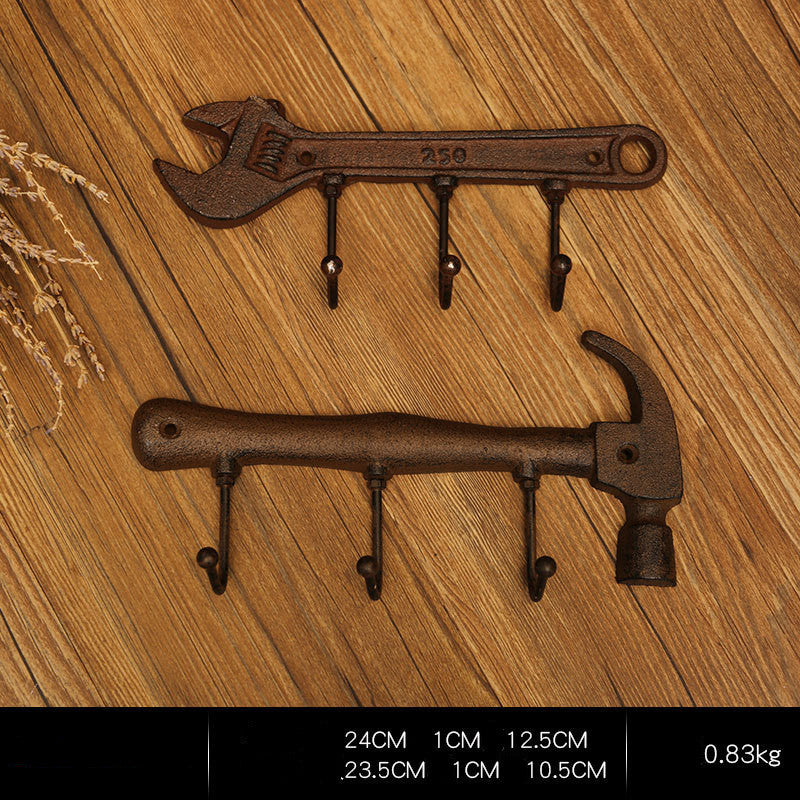 Retro Wall Entry Door Coat Hook