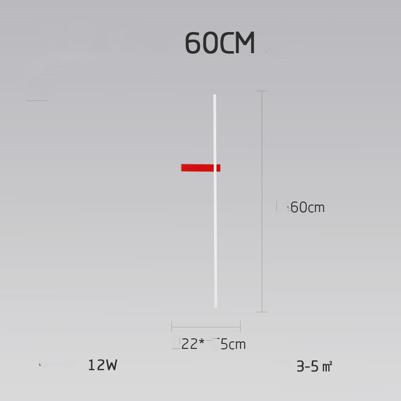 Nordic Minimalist Modern Minimalist Living Room Sofa Background Wall Lamp