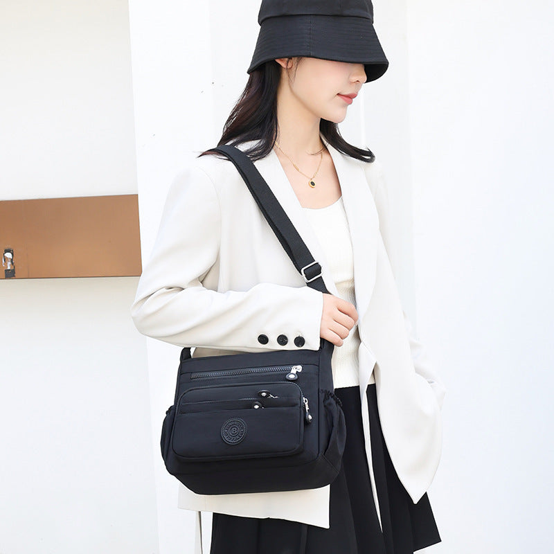 Crossbody Bag Lightweight And Large Capacity Nylon Shoulder Bag
