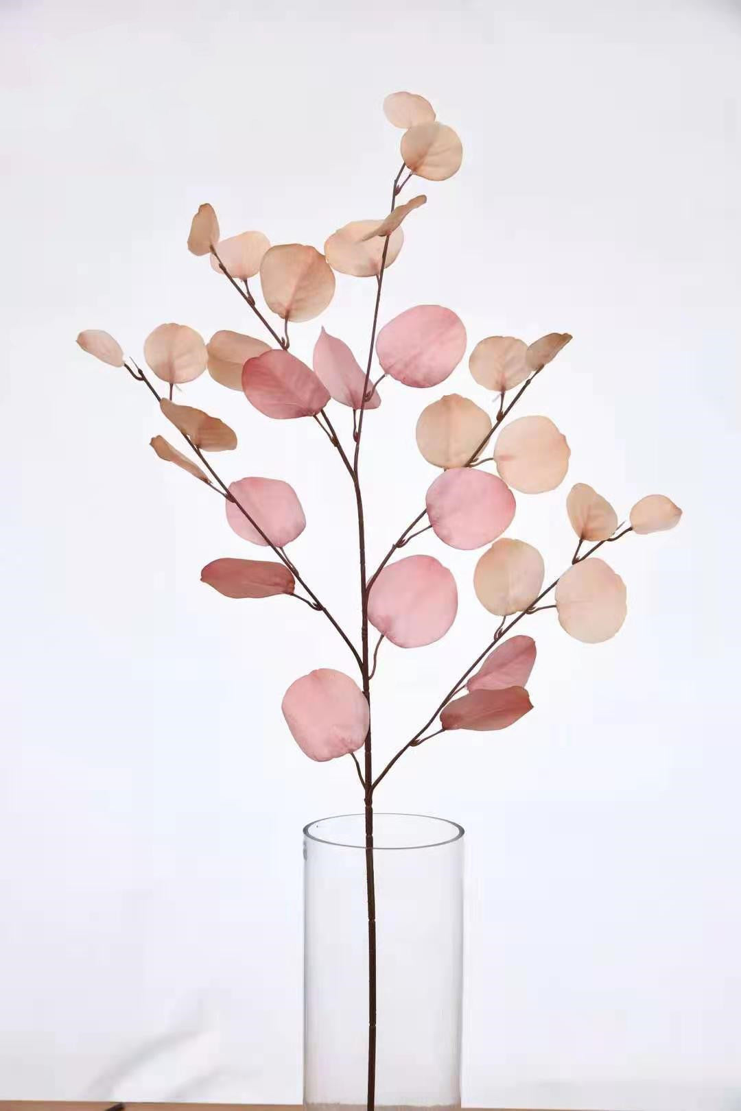 Simple Green Plants Fake Flowers Nordic Soft Fake Apple Branches