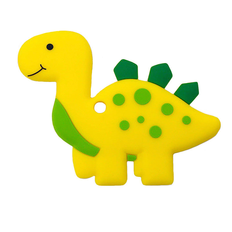 1pc Animal Series Teether Silicone Pendant Accessories Unicorn Raccoon Flamingos Teether