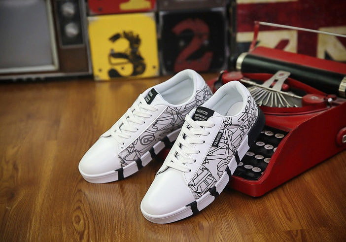 Casual trend canvas shoes fashion sports shoes